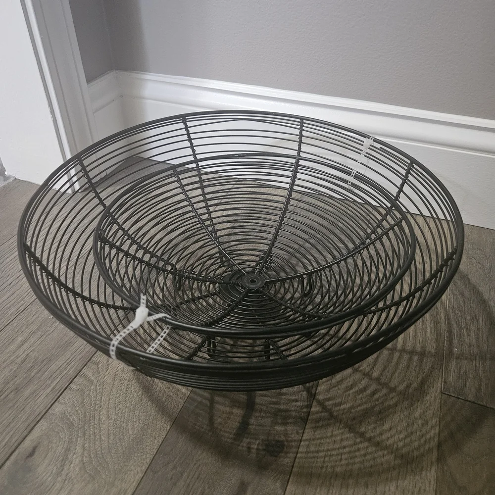 Black Wire Basket - Picture 2 of 5